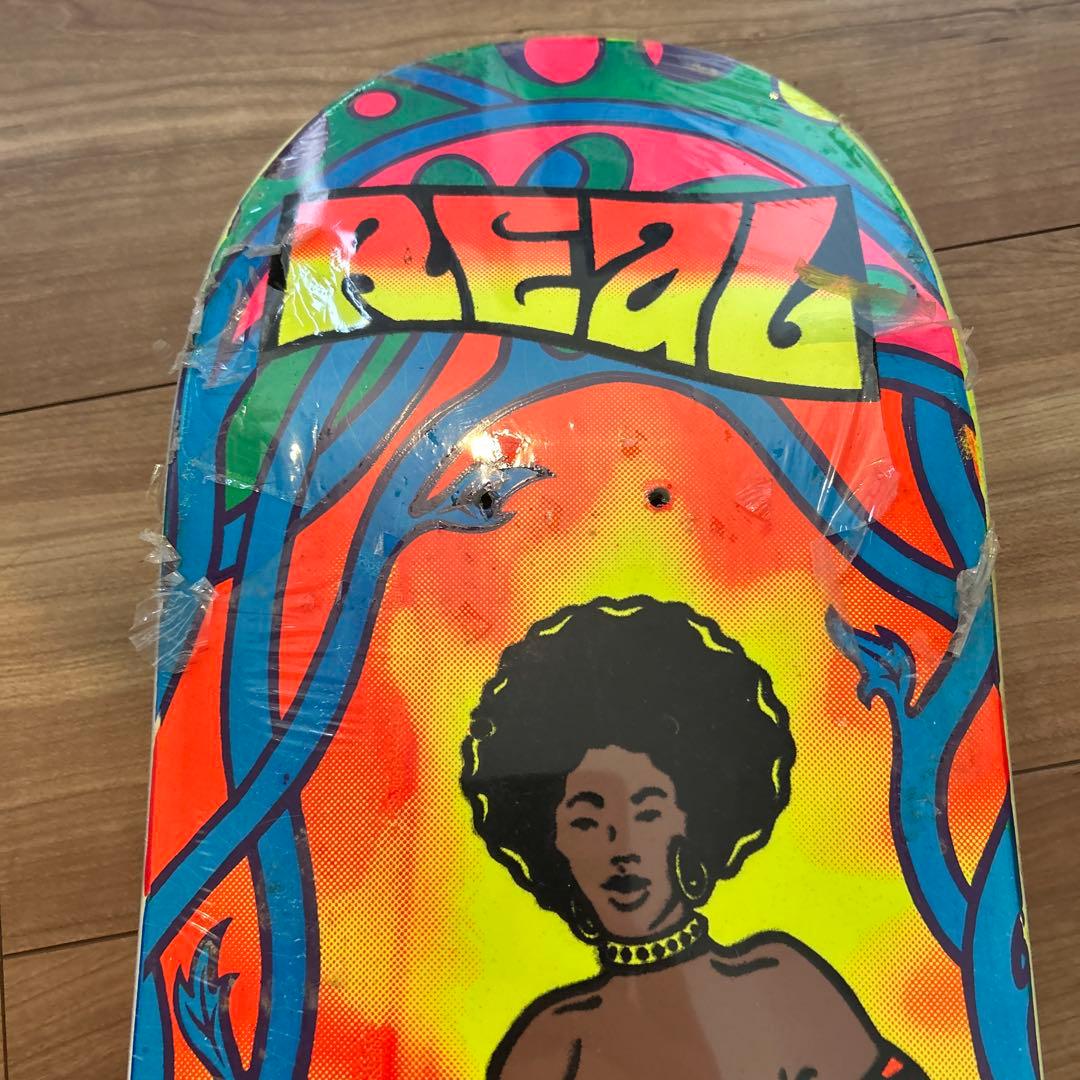 REAL スケートボードデッキ NATE JONES