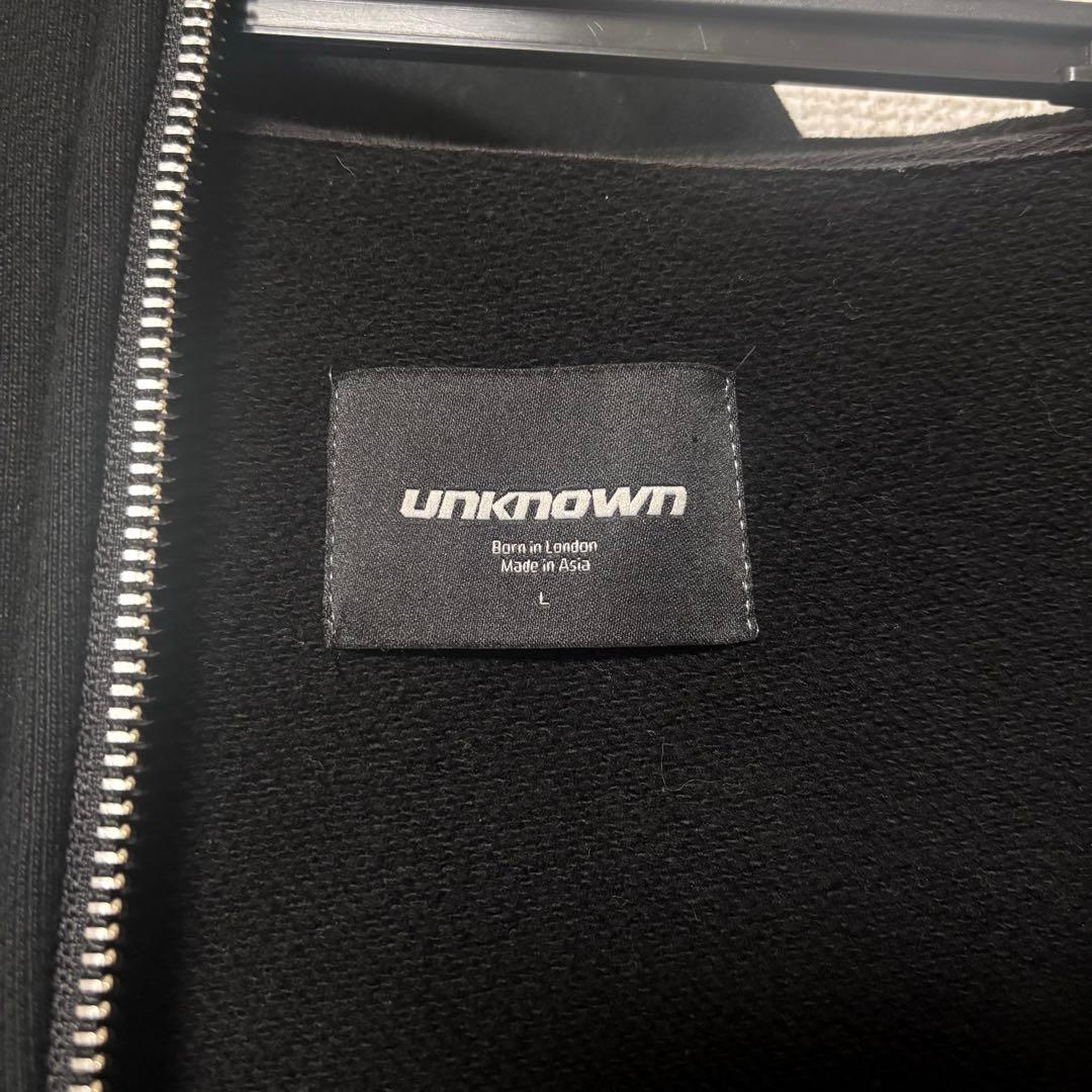 unknown パーカー 黒
