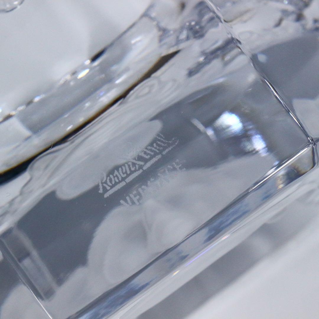 ヴェルサーチ クリスタル灰皿 13cm VERSACE ブランド