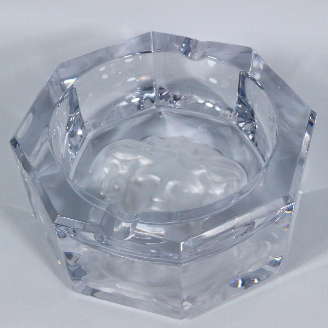 ヴェルサーチ クリスタル灰皿 13cm VERSACE ブランド