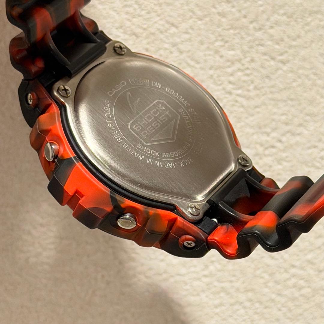 【付属品完備】G-SHOCK DW6900 MC レッド
