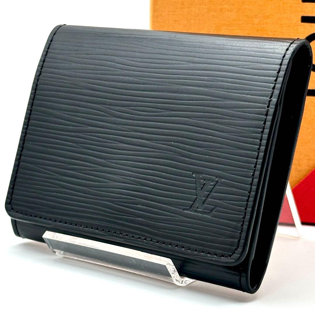 【コロッケ】ルイヴィトン エピ アンヴェロップ 名刺入れ カード入れ
