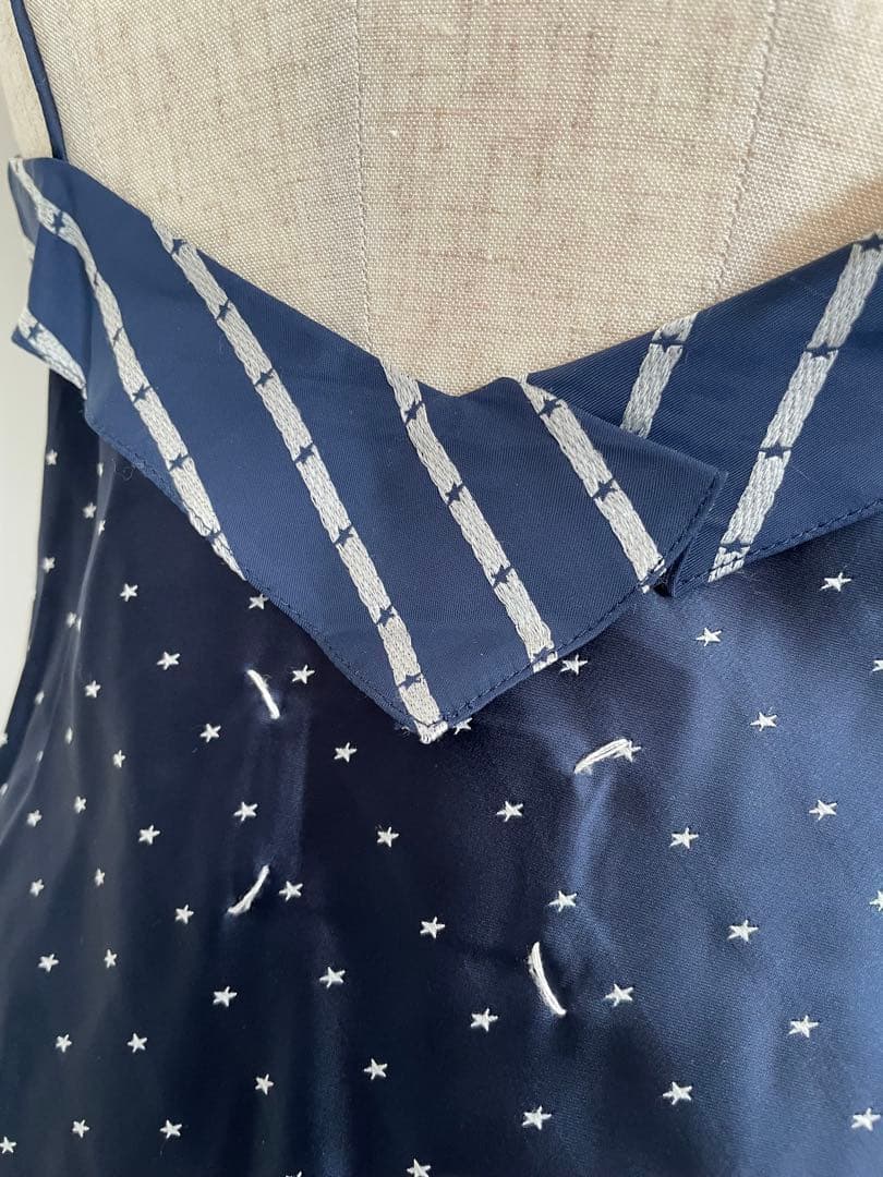 MARTIN MARGIELA期 白タグ /ネイビー ドット柄 キャミソール