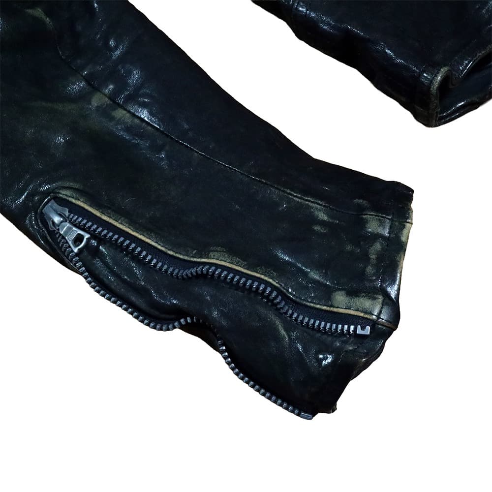 バックラッシュ ジャパンホース シングルライダース レザー ジャケット