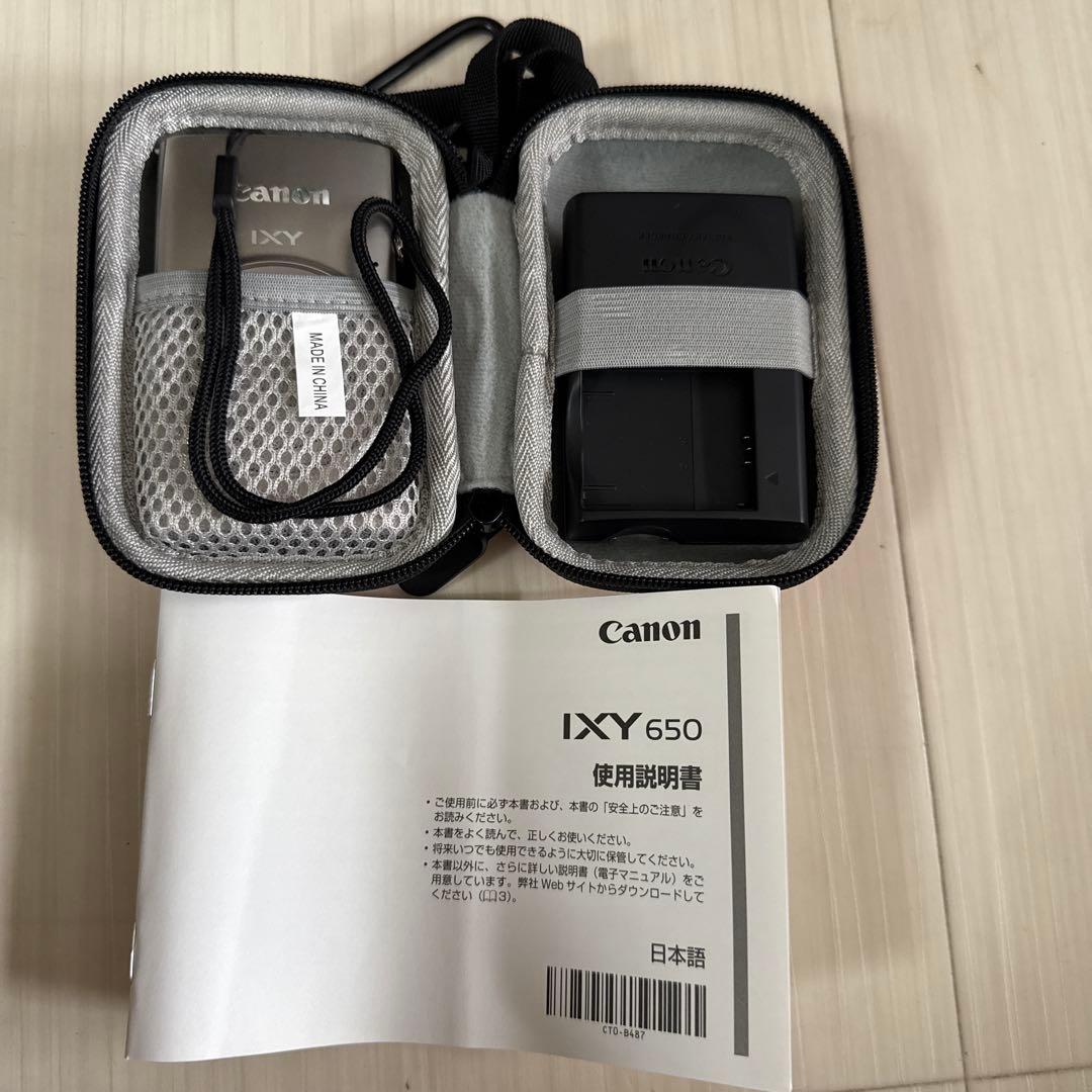 CANON IXY650 キャノン イクシー シルバー Wi-Fi搭載64GB付