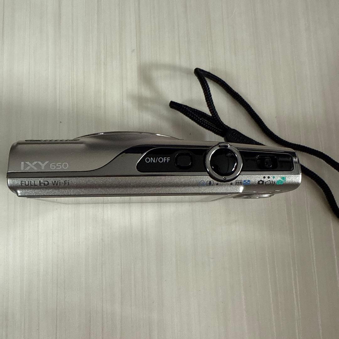 CANON IXY650 キャノン イクシー シルバー Wi-Fi搭載64GB付
