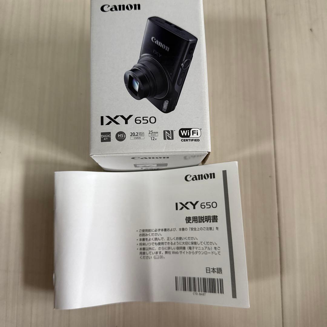 CANON IXY650 キャノン イクシー シルバー Wi-Fi搭載64GB付