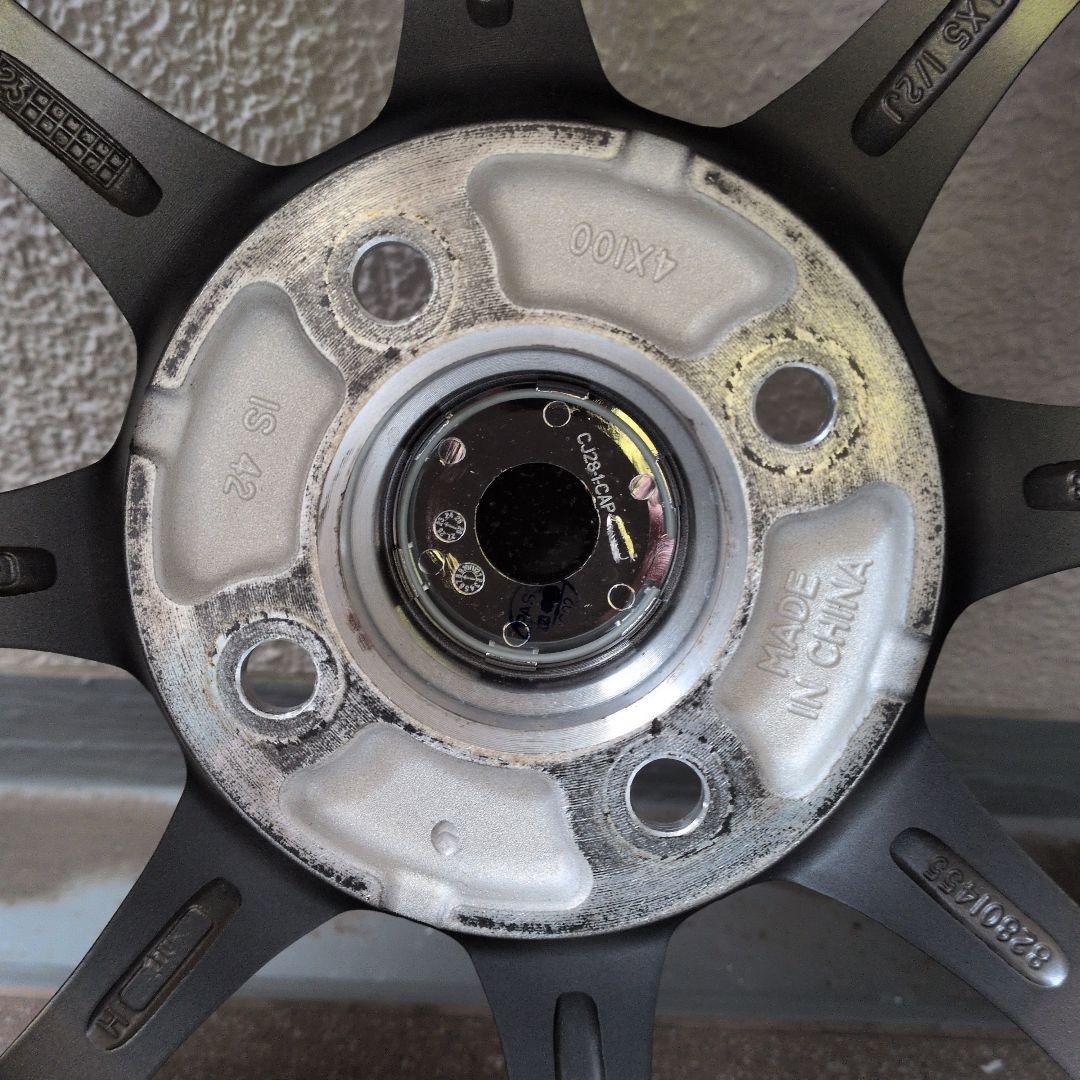 専用　165/65R14スタッドレスタイヤ アルミホイールセット ナット付