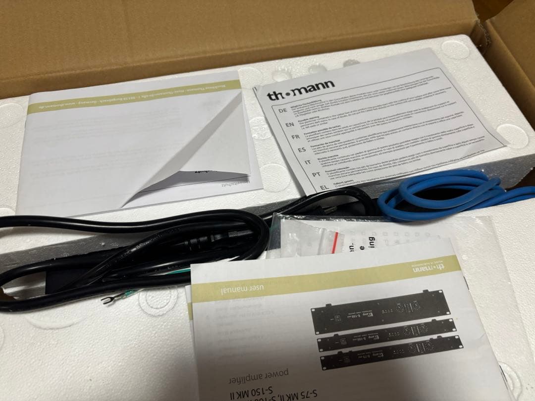 Thomann The t.amp S-150 MK2 パワーアンプ