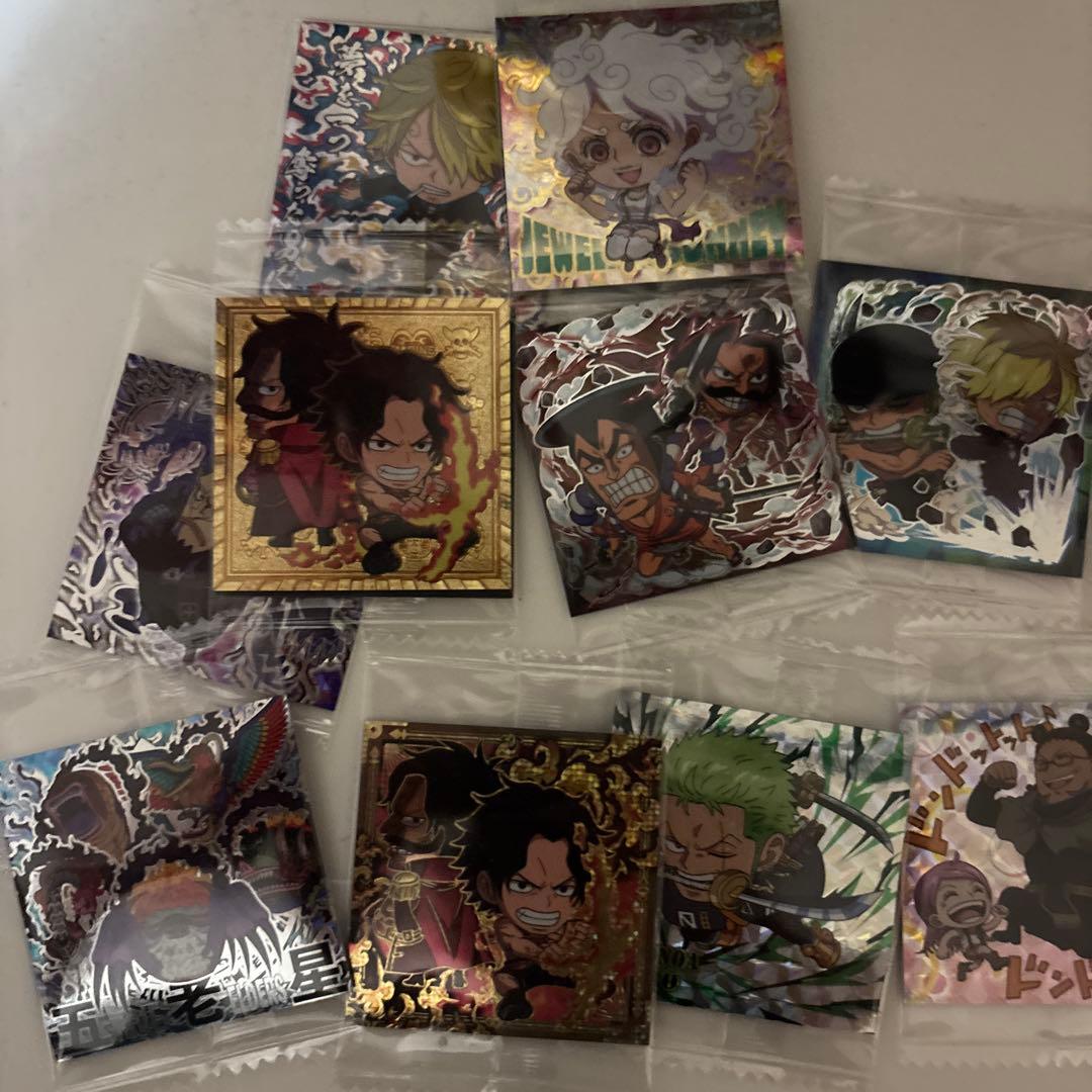 ワンピースウエハースシール