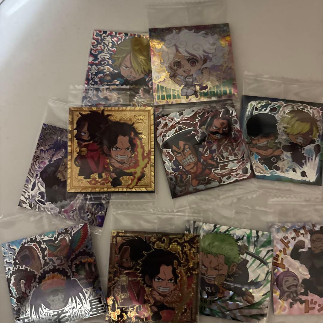 ワンピースウエハースシール