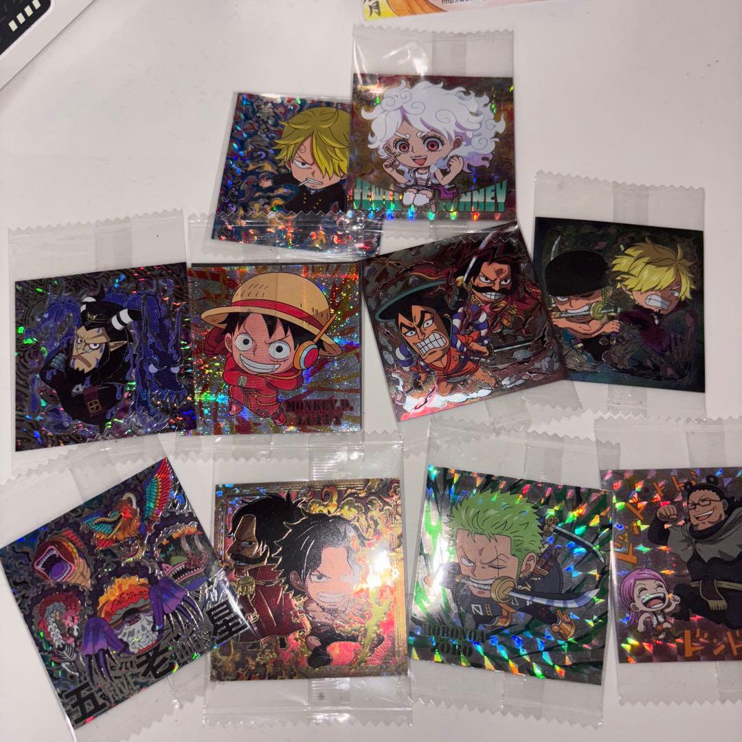 ワンピースウエハースシール