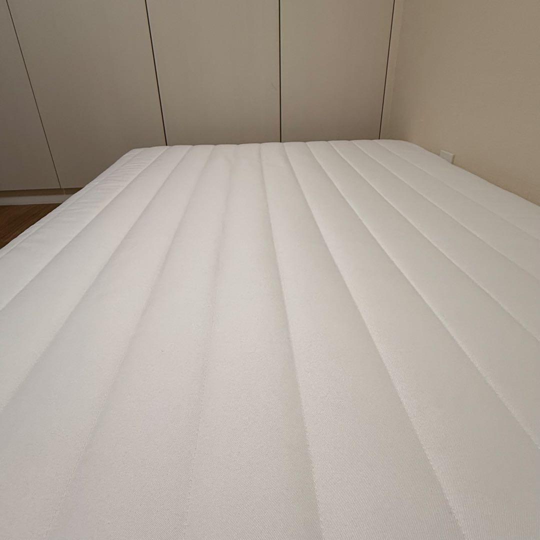 【美品】無印良品　脚付きマットレス　高密度ポケットコイル　シングル