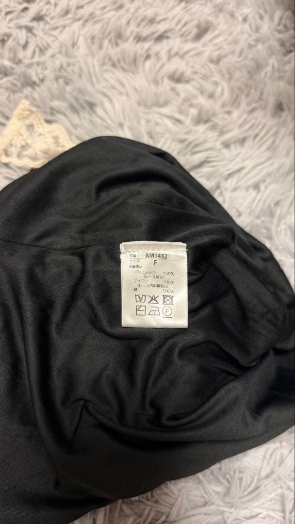 トップス andmary Cotton ribbon tank