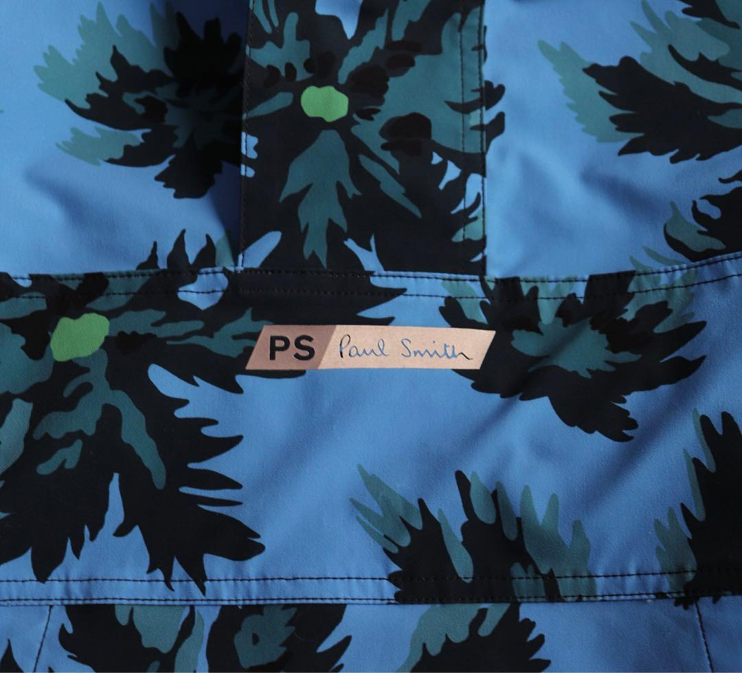 《ポールスミス 》新品 ビッグポケット パルミラの木柄 プルオーバーブルゾン L