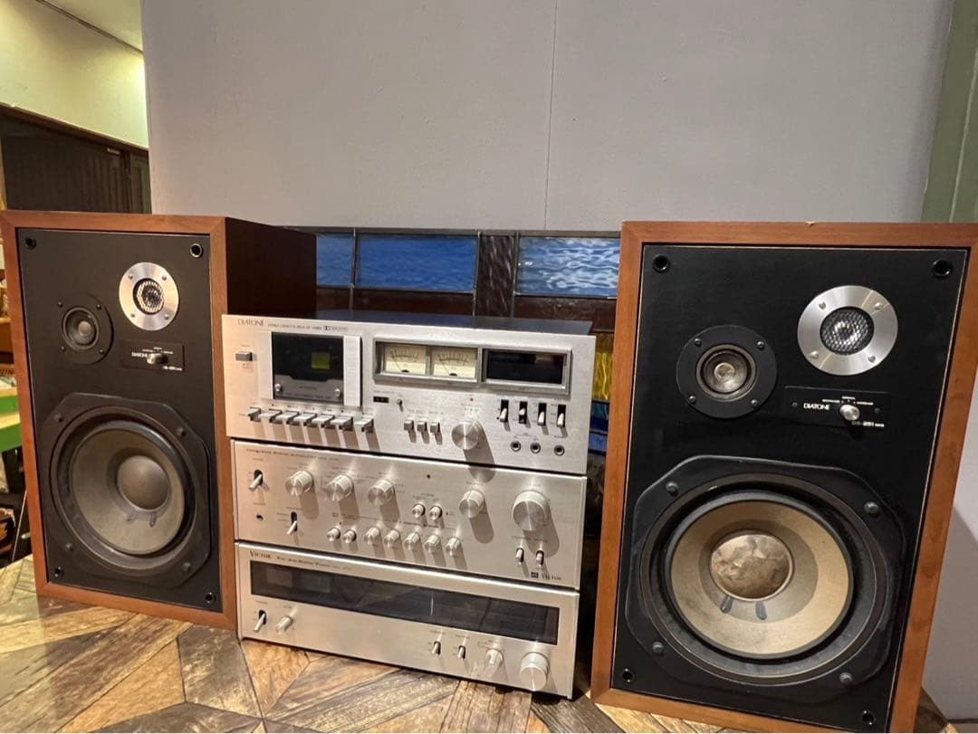 ビクターステレオ プリメインアンプJA-S5 JT-V7 DS-251 ジャンク