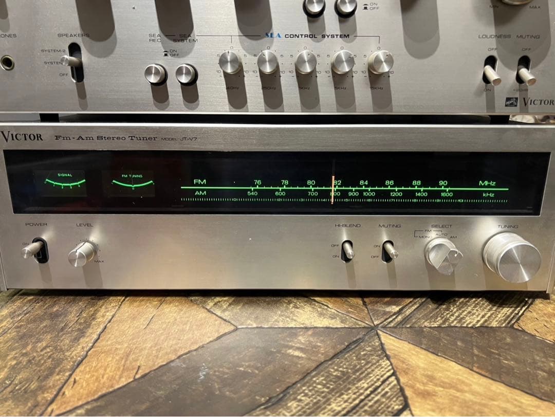 ビクターステレオ プリメインアンプJA-S5 JT-V7 DS-251 ジャンク