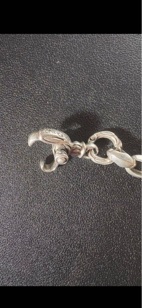 LONEONESシルク リンク ブレスレット　ウィズ クレーン ベルタイプ