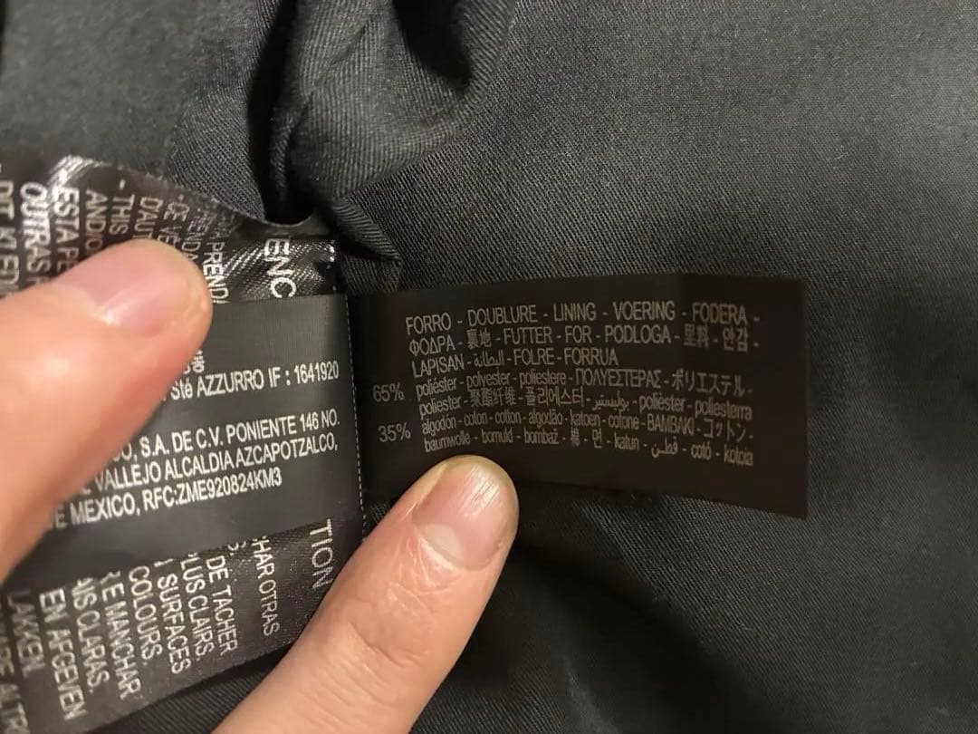 ZARA バッファローレザージャケット サイズM