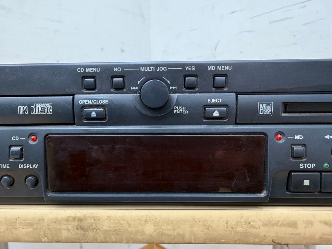 HA371☆TASCAM☆MD-CD1II☆コンボデッキ☆09年製☆通電確認済み