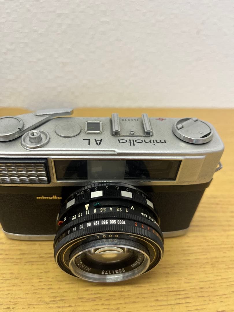 Minolta ミノルタＡＬ レンジファインダーカメラ　付属品　ケース付き
