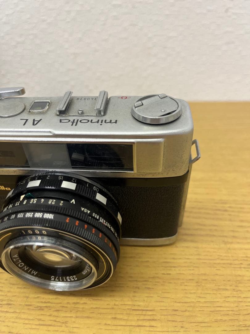 Minolta ミノルタＡＬ レンジファインダーカメラ　付属品　ケース付き