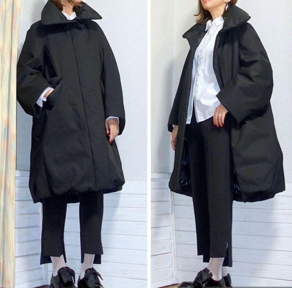 ユニクロ UNIQLO +j プラスジェイ ハイブリッドダウンコート 黒　新品