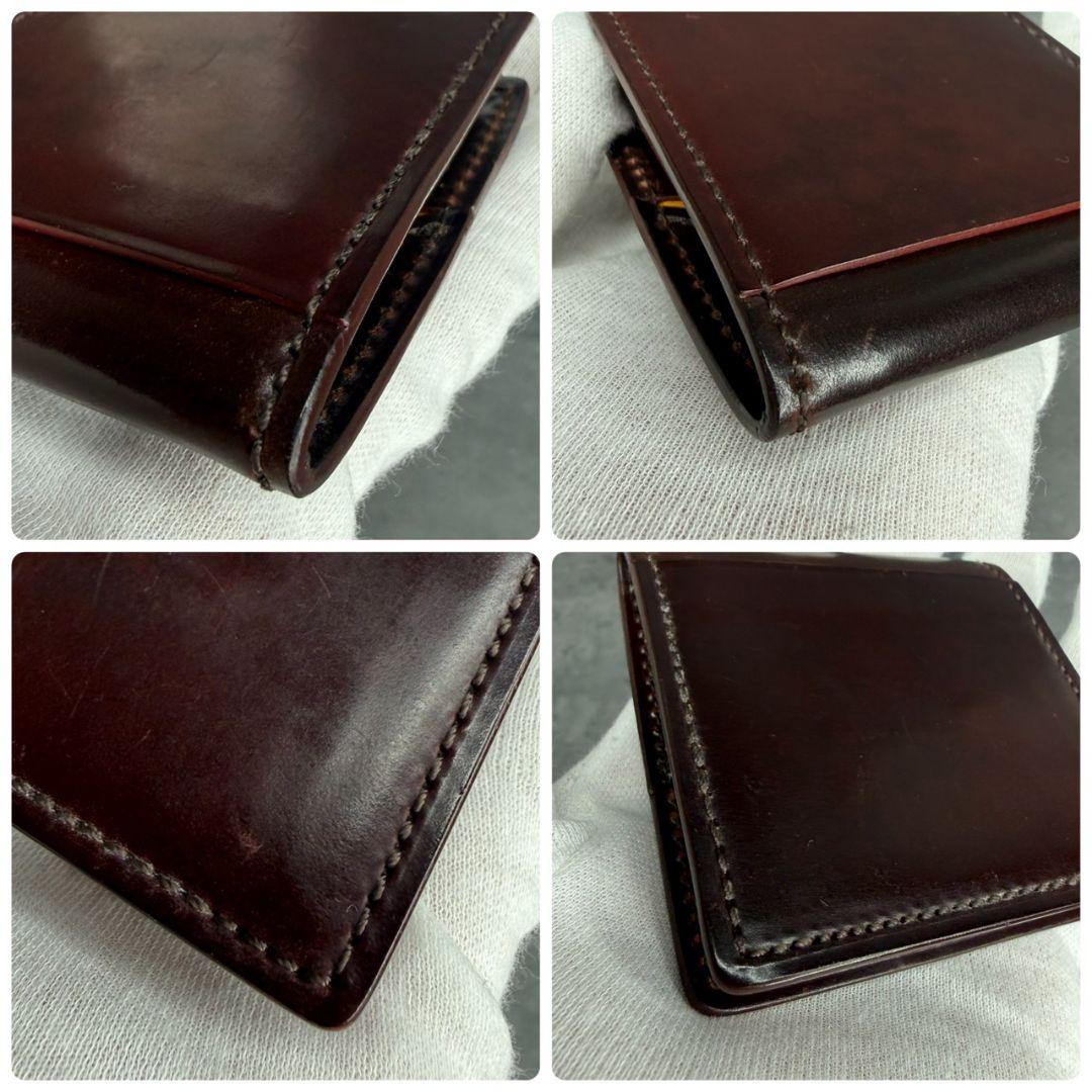 GANZO ガンゾ シェルコードバン2 ケース BOX型 バーガンディ