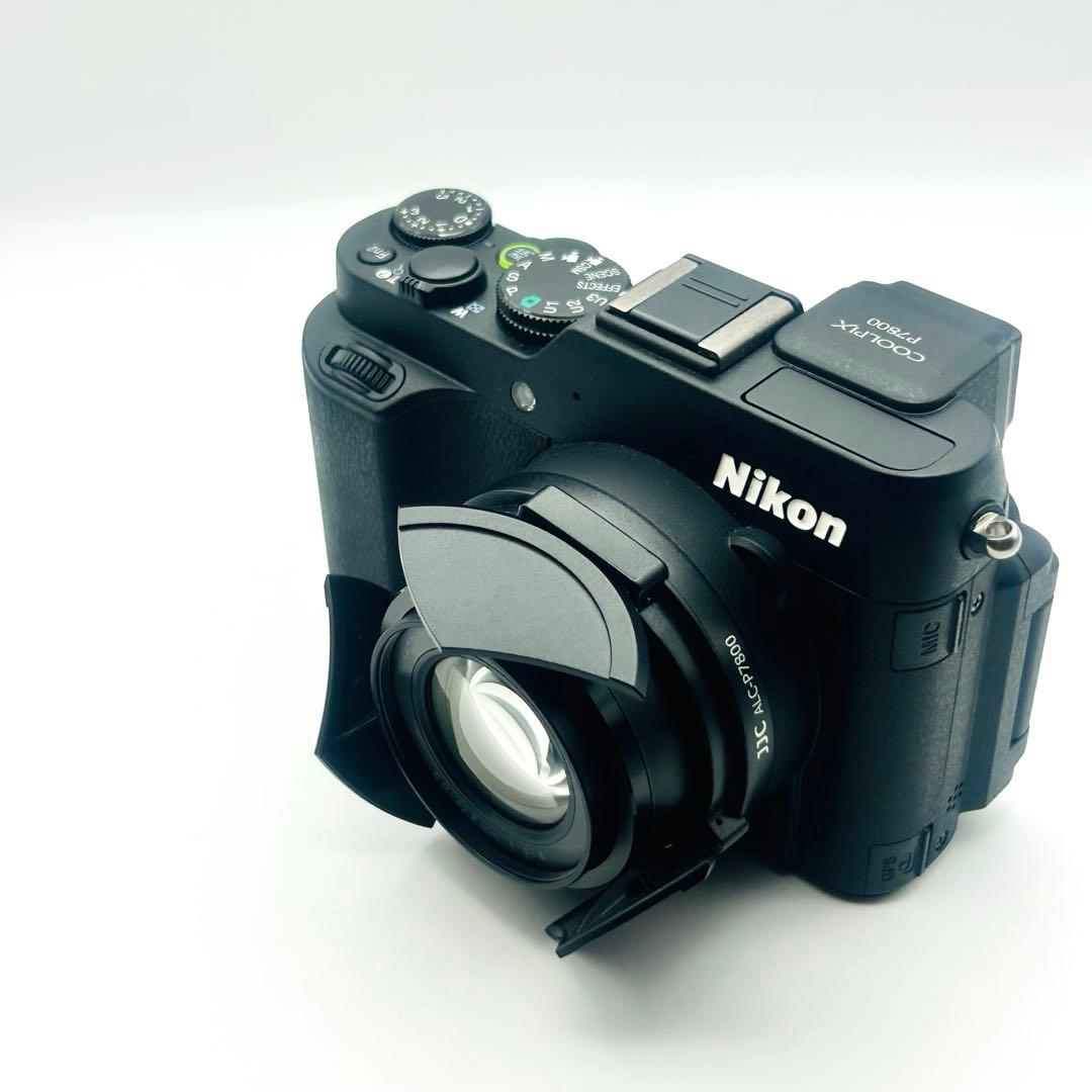 【美品】Nikon ニコン デジタルカメラ COOLPIX P7800 ブラック