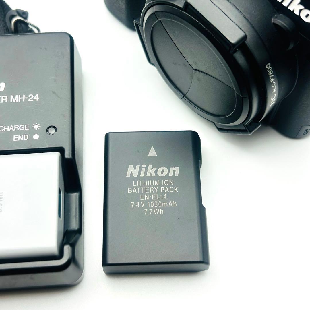 【美品】Nikon ニコン デジタルカメラ COOLPIX P7800 ブラック