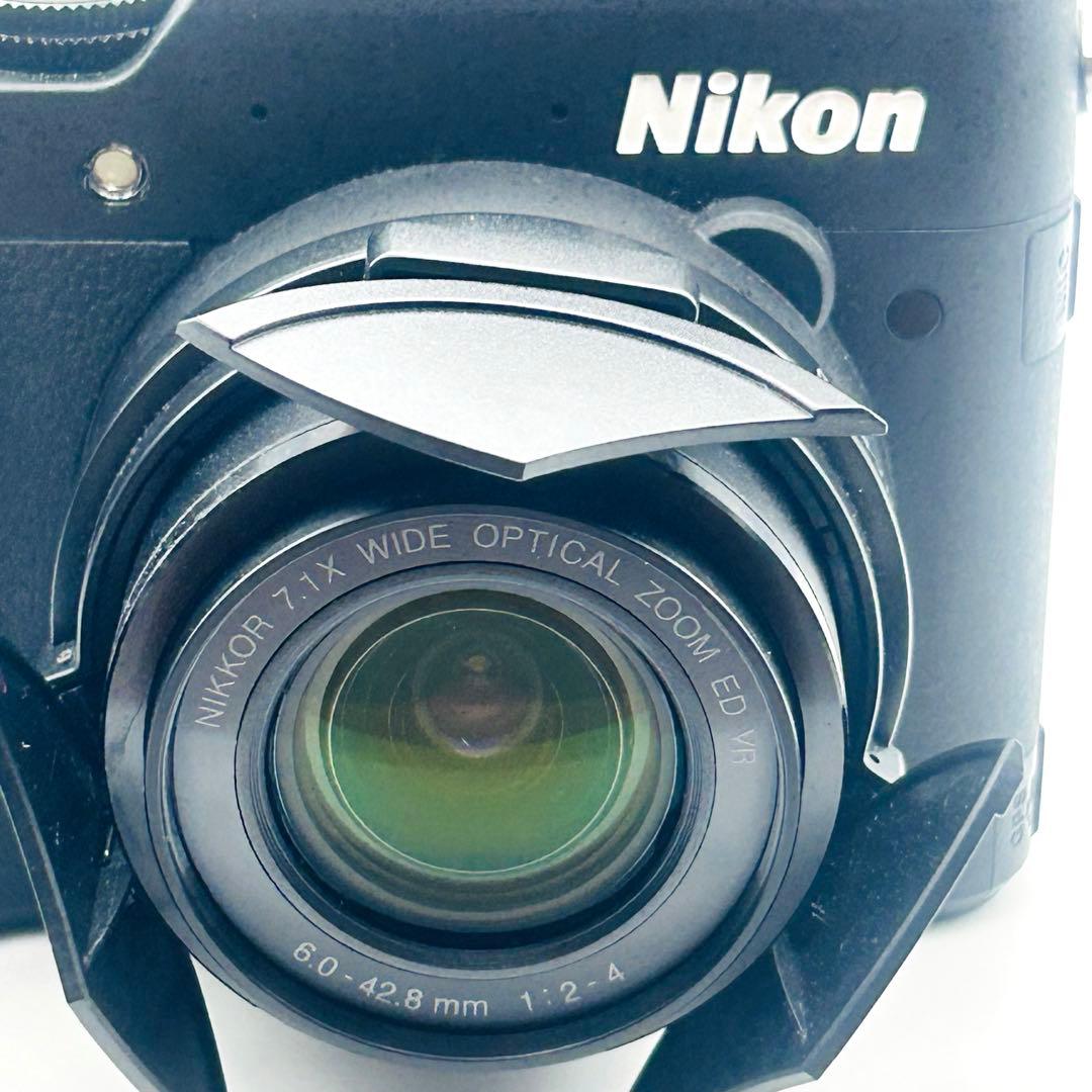 【美品】Nikon ニコン デジタルカメラ COOLPIX P7800 ブラック