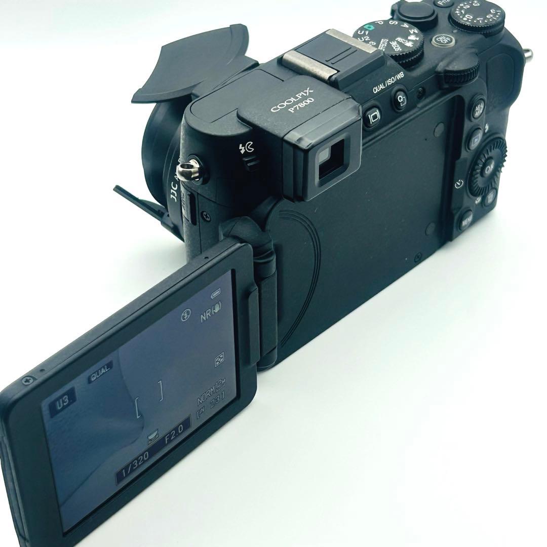 【美品】Nikon ニコン デジタルカメラ COOLPIX P7800 ブラック