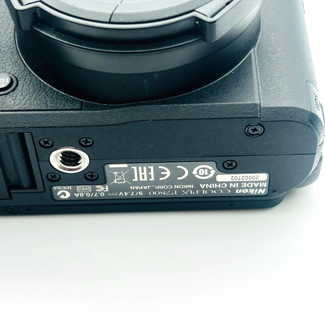【美品】Nikon ニコン デジタルカメラ COOLPIX P7800 ブラック