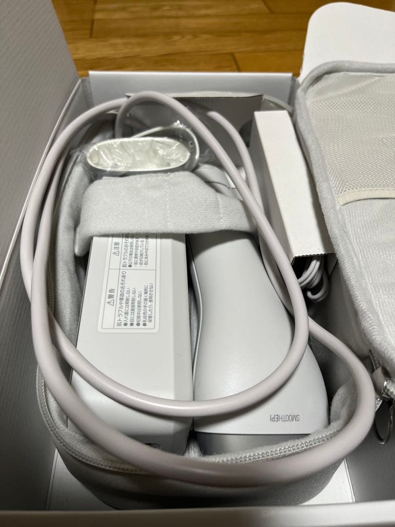 スムースエピパワー&クール脱毛器 収納ケース箱付き