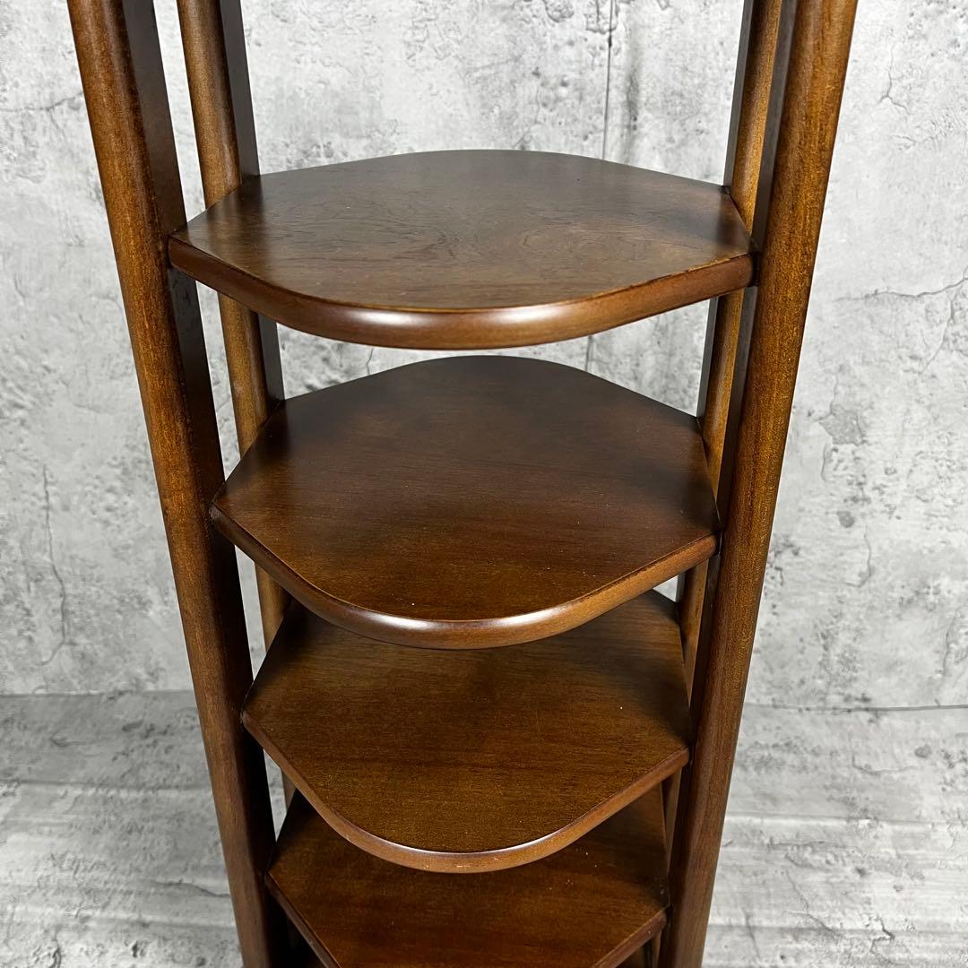 karimoku スリッパラック 6段 ブラウン