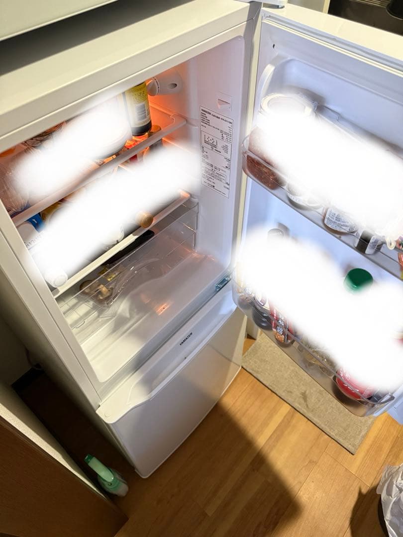 tao luo YAMAZEN 冷蔵庫 106L 説明書付き