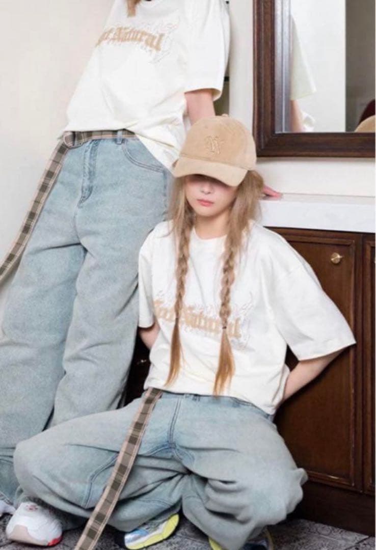 重盛さと美　supplier Not Natural ジーンズ S 試着のみ