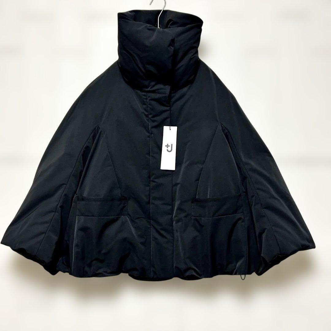 新品 タグ付着UNIQLO +J ハイブリッドダウンジャケット M ブラック