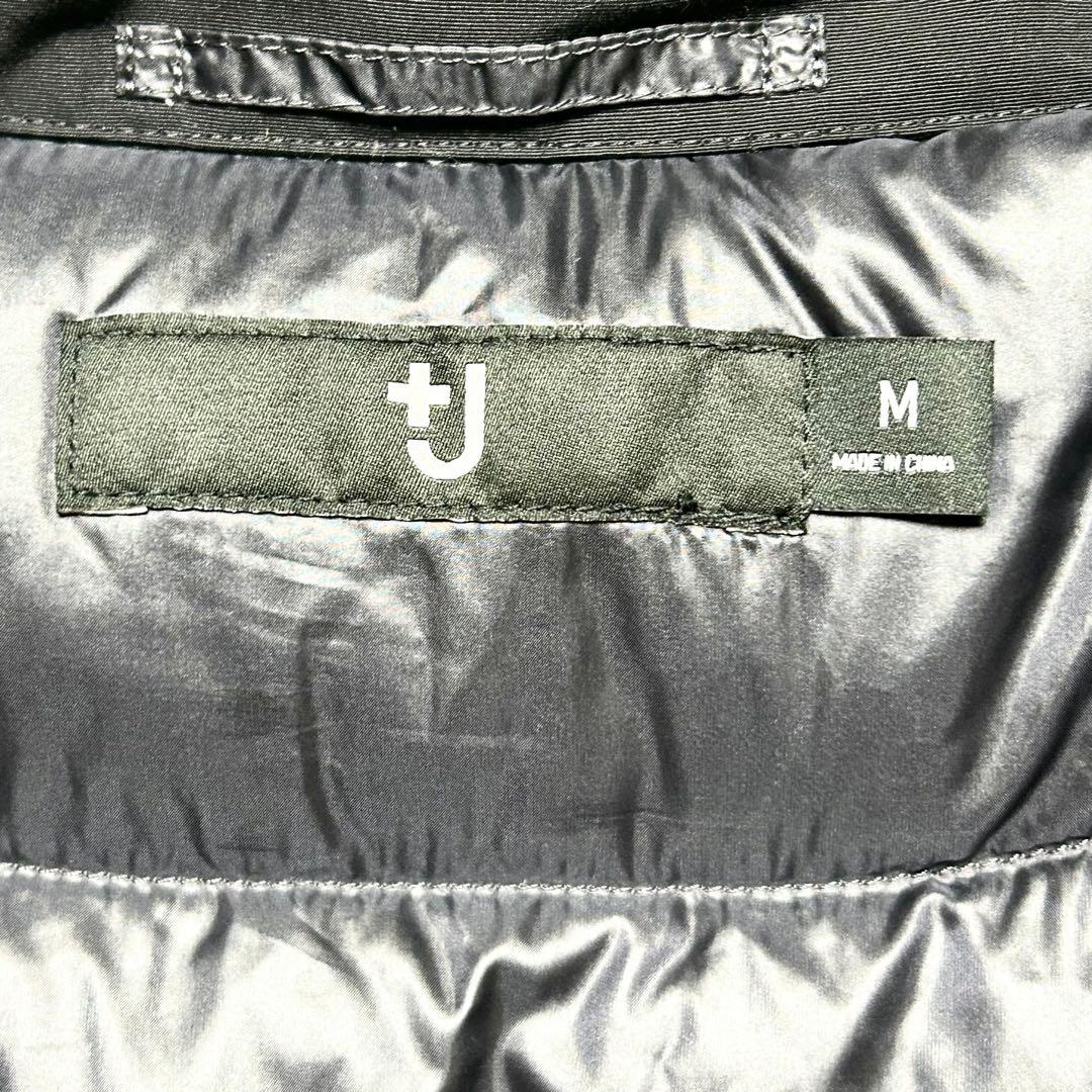 新品 タグ付着UNIQLO +J ハイブリッドダウンジャケット M ブラック