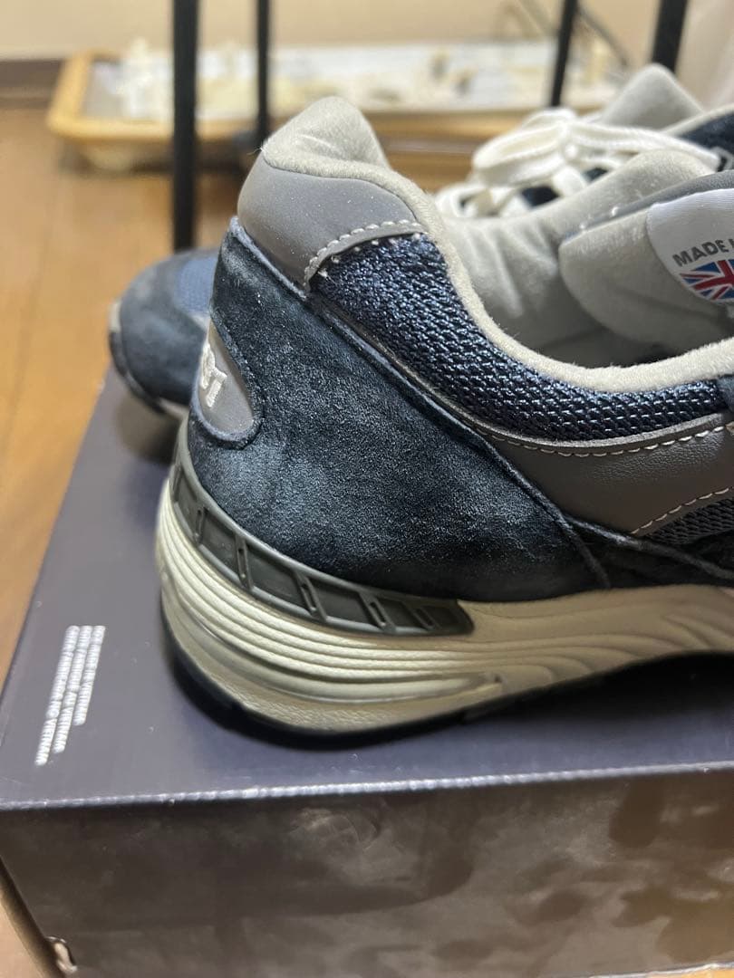 New Balance 991 ネイビー/グレー スニーカー