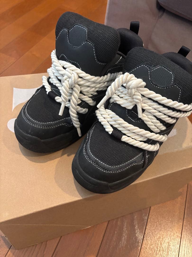 ZARA ブラック スニーカー EUR 40 スケートスニーカー