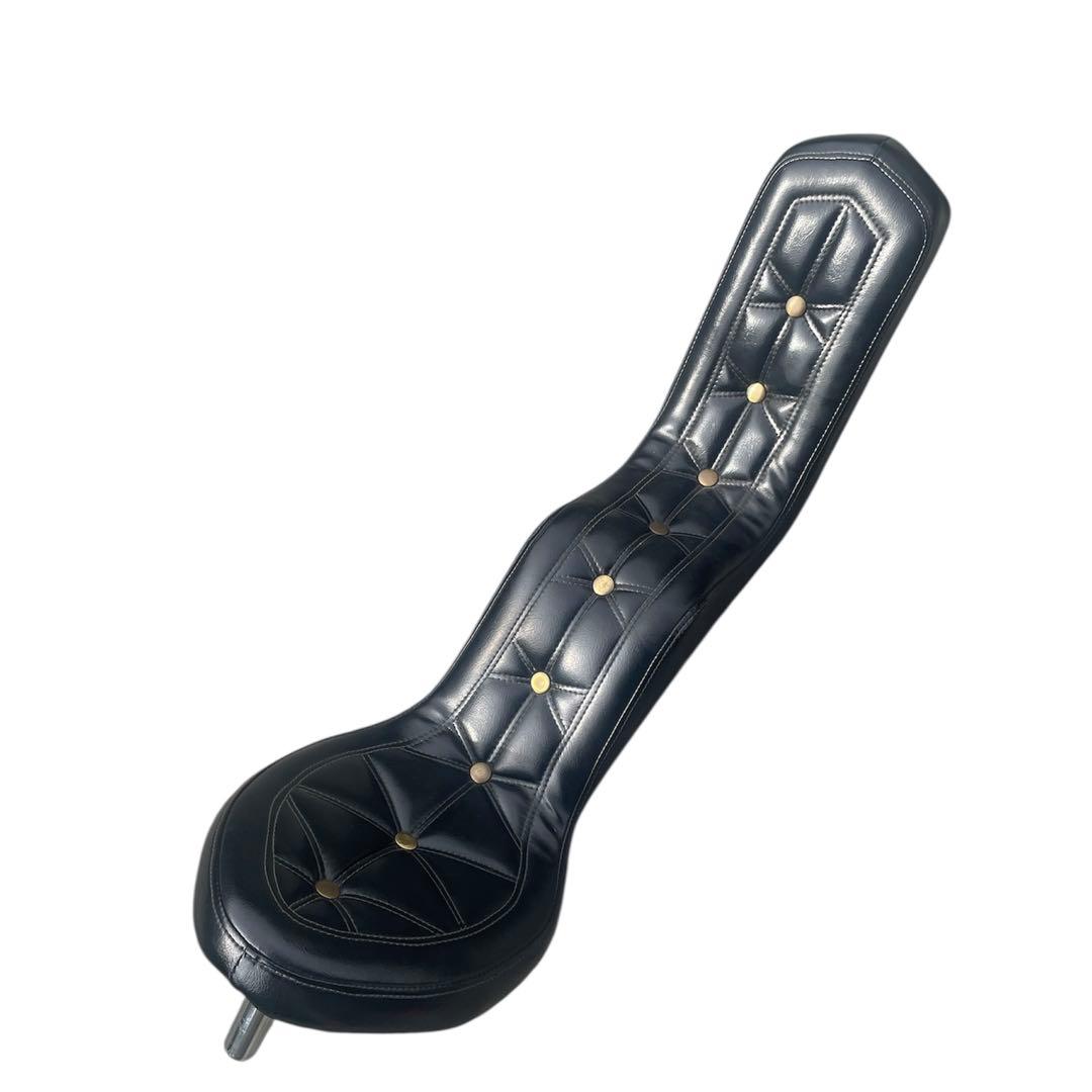 【ワンオフ】KING & QUEEN シート　ショベルヘッド