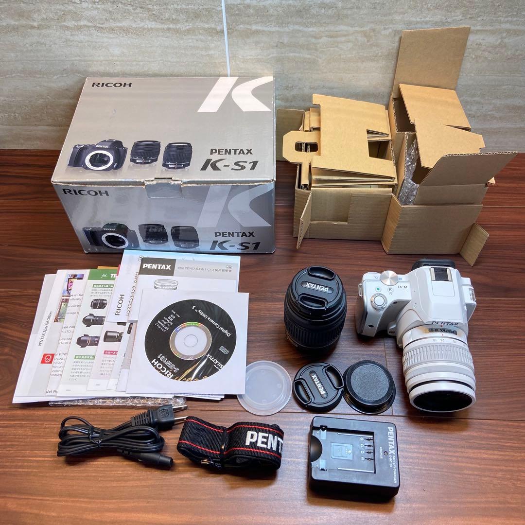 PENTAX K-S1 レンズキット 一眼レフ ほぼ新品 3384