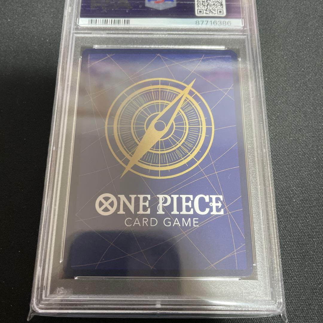 PSA9 ルフィ　マッチングバトル　プロモ　ワンピース　花札