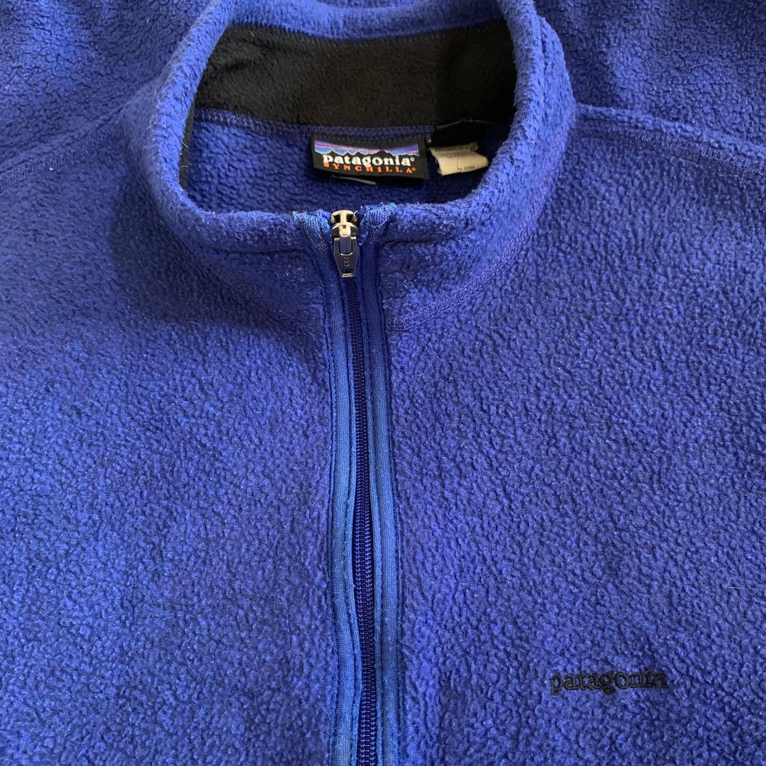 90s Patagonia USA製 Lightweight Synchilla