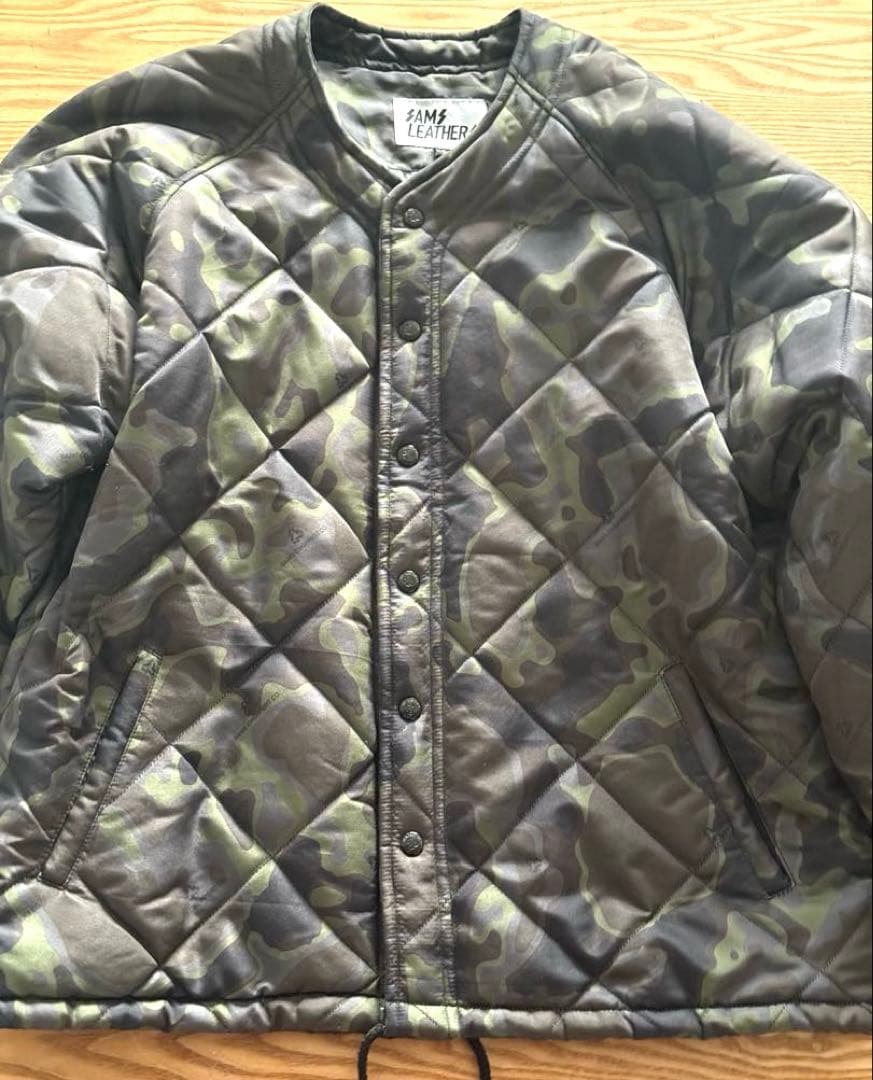 た*ん様 SAMS MOTORCYCLE (サムズ)NO COLLAR JKT