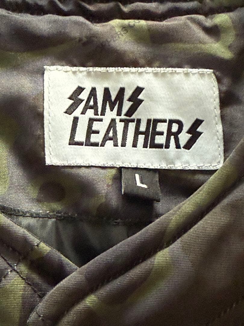 た*ん様 SAMS MOTORCYCLE (サムズ)NO COLLAR JKT