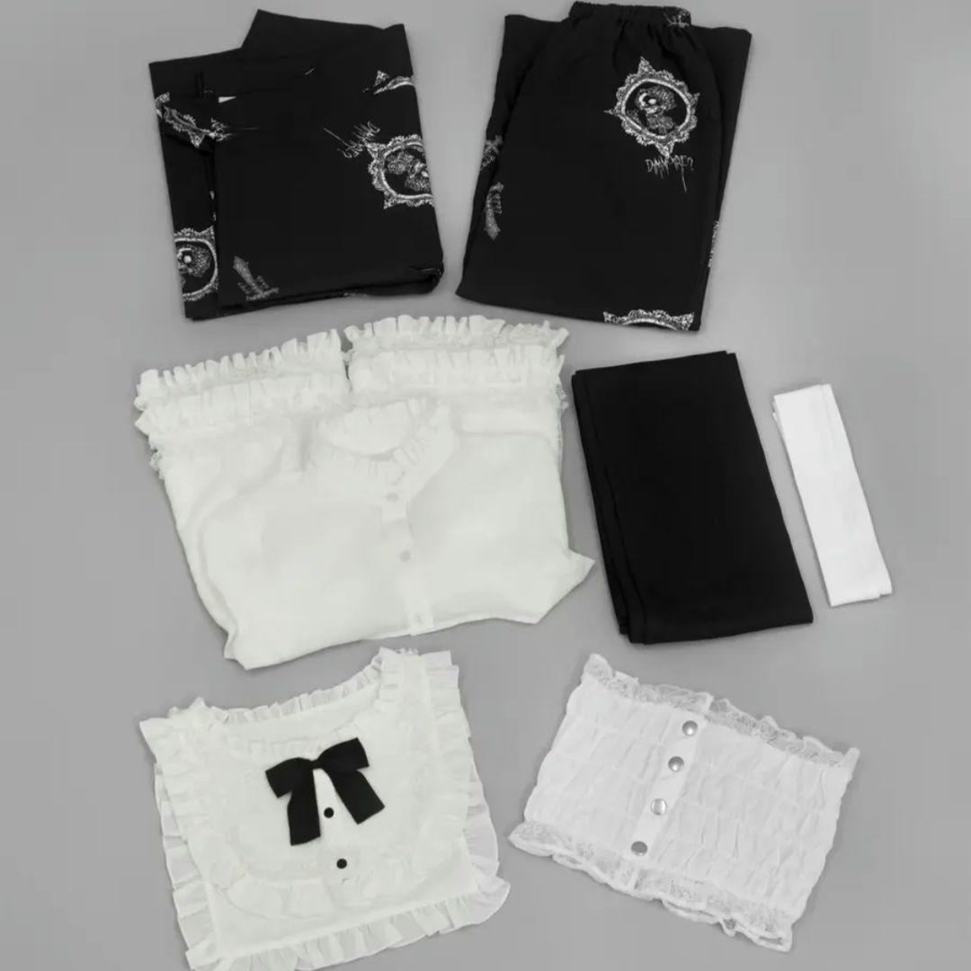 Dimmoire ディムモアール 夢骸の童話 浴衣セット Black