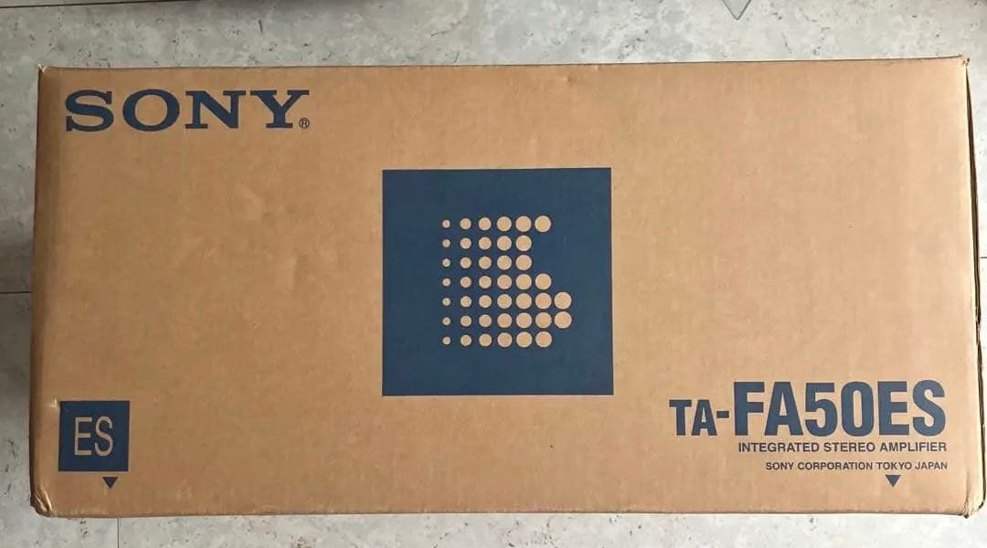 【USED】値下げ SONY FA50ES MOS アンプ　取説付 箱付き