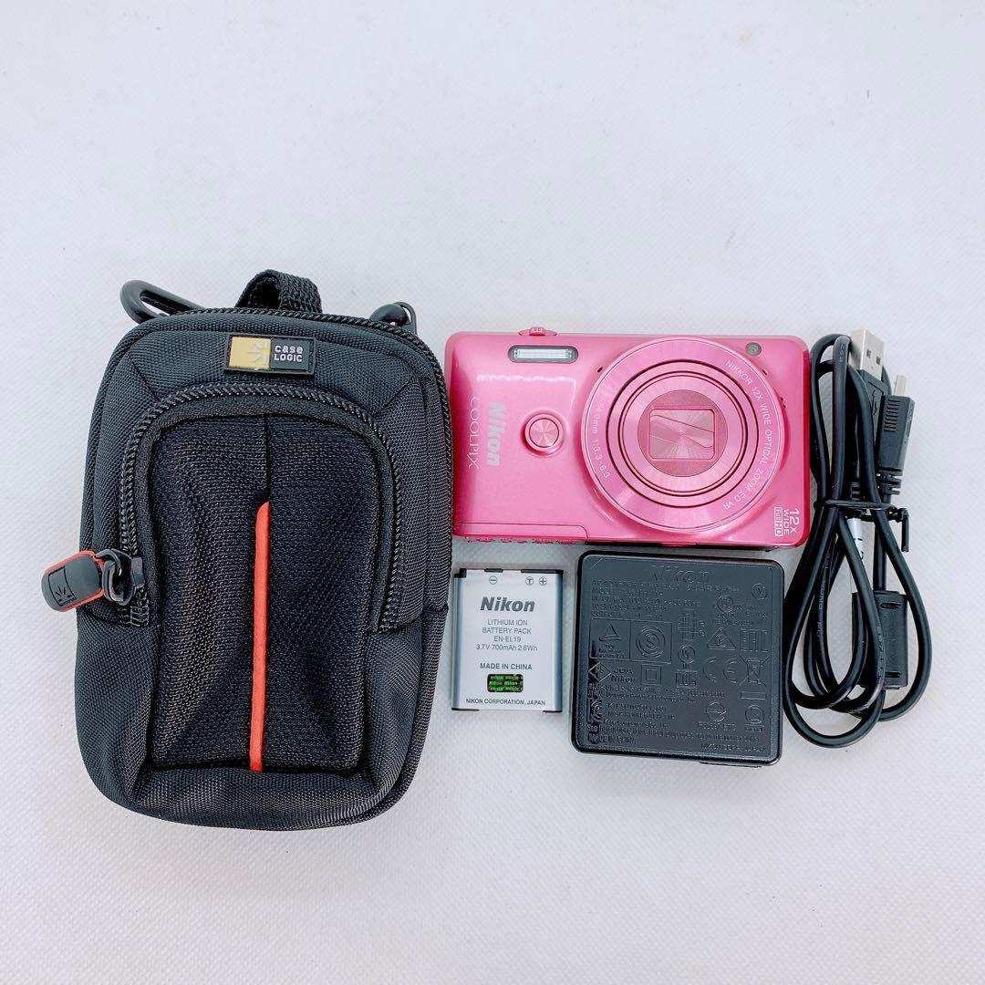 Nikon デジタルカメラ COOLPIX S6900 ニコン　ピンク　デジカメ